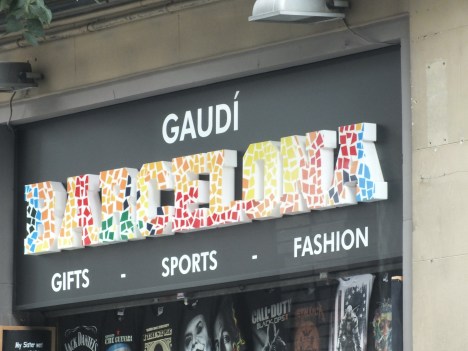 BARCELONA picture from the bus