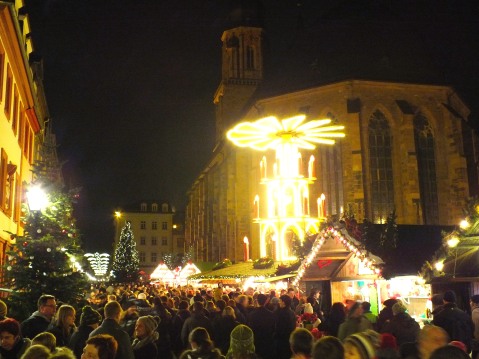 Christmas magic in the "Altstadt" of Heidelberg!
