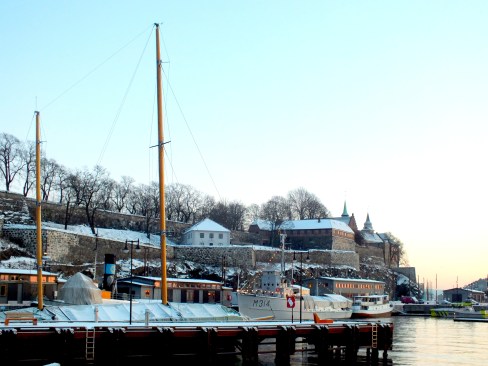 The stronghold "Akershus Festning" is situated right next to Aker Brygge, providing a beautiful view over the fjord and telling an important history about  the nations development over the last 700 years.