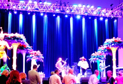 Concert at the Mardi Gras World! 