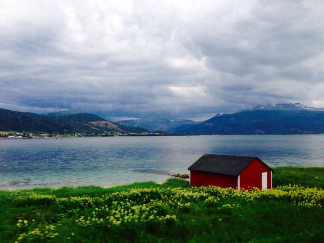 The first view arriving with the bus from the airport - absolutely stunning!